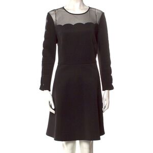 Ted Baker Black Dress with Sheer Details